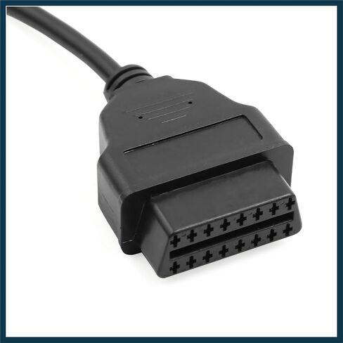14 Pin to 16 Pin OBDII OBD2 Diagnostic Adapter Connector Cable Tool for Reading Diagnostics Info from Scanner for Mercedes-Benz Automotive Parts in Saudi Arabia