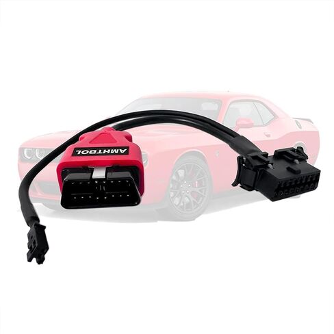 Security Gate Bypass Obd2 Cable Ram 2500,SGW Bypass Cable Adapter Compatible for Dodge for Ram 1500 from 2018-2020,16 Pin 2Pin to OBDII Bypass Connector Fits Cummins Bypass Cables in Saudi Arabia