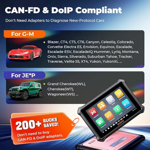 OTOFIX D1 Lite Bidirectional Automotive Scanner, All System Diagnostic Scan Tool for 99% Car with 2-Year Free Updates, Auto VIN, Active Test, DoIP/CAN FD, AutoAuth FCA SGW, Cloud Report Management in Saudi Arabia