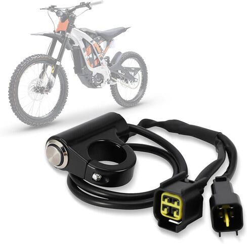 Dirt Bike Headlight Kill Switch Plug Play Aluminum Head Light Switch Talaria Taparia Sting R MX4 Off Road Motorcycle Motocross in Kuwait
