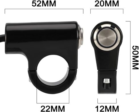 Dirt Bike Headlight Kill Switch Plug Play Aluminum Head Light Switch Talaria Taparia Sting R MX4 Off Road Motorcycle Motocross in Kuwait