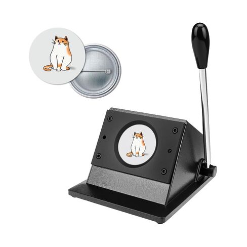 1 Inch Circle Punch Cutter Button Maker Machine for Paper Craft, New Handle Design DIY Hole Die Cutting Tool in Saudi Arabia