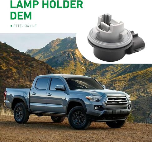2PCS Turn Signal Light Socket, Front Turn Signal Socket Kit Compatible with Ford F-150 Explorer Focus Mustang Expedition, Light Socket Wire Harness Holder replacement F1TZ-13411-F F17B13411AB in Saudi Arabia