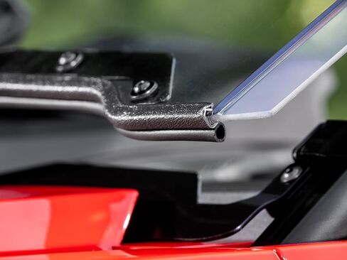 SuperATV Scratch Resistant 3-in-1 Flip Windshield for 2024+ Polaris RZR XP | 2026+ RZR XP S 1000 Sport | RZR XP S 4 1000 Ultimate | 1/4" Polycarbonate - 250x Stronger than Glass | USA Made in Kuwait