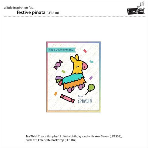 Lawn Fawn LF3810 Festive Pinata Stand-Alone in Kuwait