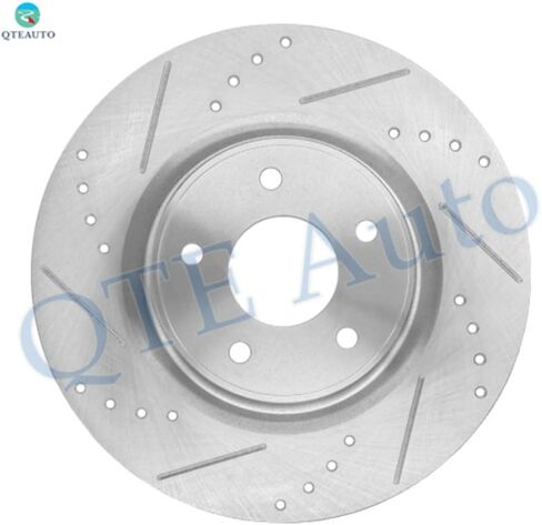 PM Auto Set of 4 Front 320mm-Rear 308mm Drilled Slotted Brake Disc Rotors Compatible With 2015-2020 Nissan Pathfinder 5 Stud Wheel in Kuwait