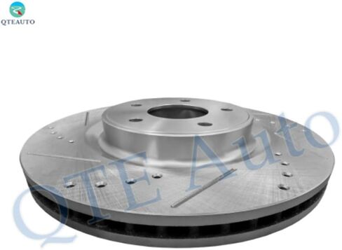 PM Auto Set of 4 Front 320mm-Rear 308mm Drilled Slotted Brake Disc Rotors Compatible With 2015-2020 Nissan Pathfinder 5 Stud Wheel in Kuwait