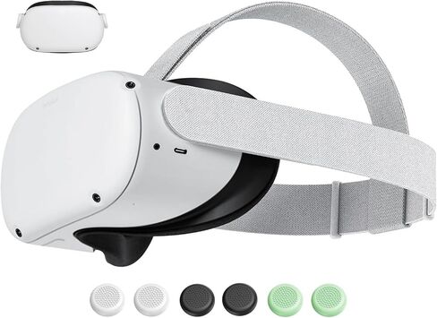 Replacement Head Strap for Oculus 2 Elite Strap, Enhanced Comfort and Gaming Immersion VR Accessories Compatible with Oculus/Meta Quest 2 in Saudi Arabia