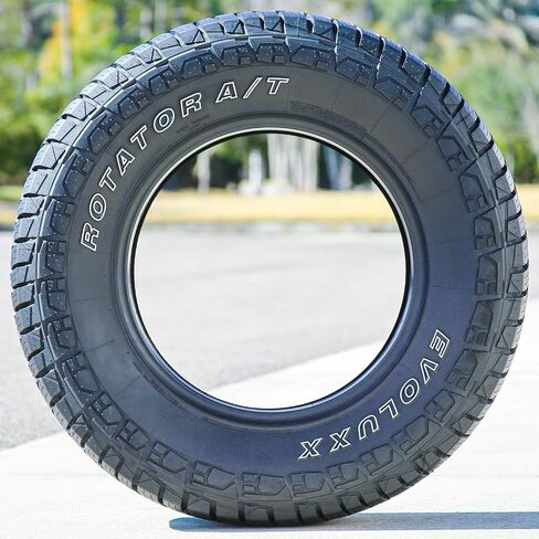 Set of 2 (TWO) Evoluxx Rotator A/T All-Terrain Off-Road Light Truck Radial Tires-LT235/85R16 235/85/16 235/85-16 120/116S Load Range E LRE 10-Ply OWL Outlined White Letters in Kuwait