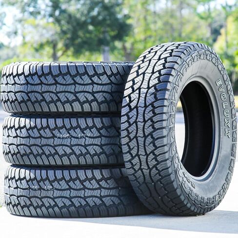 Set of 4 (FOUR) Evoluxx Rotator A/T All-Terrain Off-Road Light Truck Radial Tires-LT235/85R16 235/85/16 235/85-16 120/116S Load Range E LRE 10-Ply OWL Outlined White Letters in Kuwait