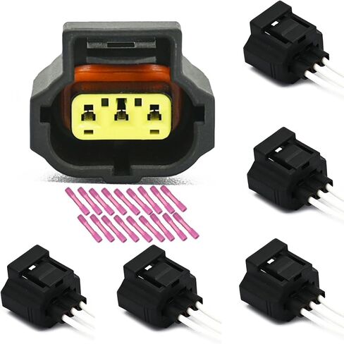 Pack of 6 PT2073, 57-5582, 5019952AA, PTC1187, S-2087 3.7 3.9 4.7 Ignition Coil Pack Connector Fit for Jeep Commander Grand Cherokee Liberty Fit for Dodge Fit for Ram 1500 Dakota 1999-2008 in Kuwait
