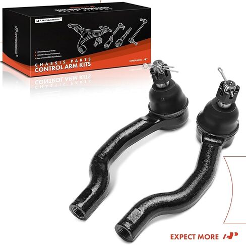 A-Premium 2 x Front Outer Tie Rod Ends, Compatible with Nissan Titan 2017-2023 in Kuwait