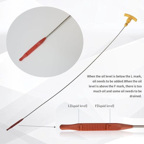 Engine Oil Dipstick Replacement 26611-2E021 Oil Level Dipstick for Hyundai Elantra Coupe GT 11-20 Sonata 16-18 Tucson 14-21 & Kia Forte Forte5 Koup Optima Soul Spectra Oils Level Checking Tool in Saudi Arabia