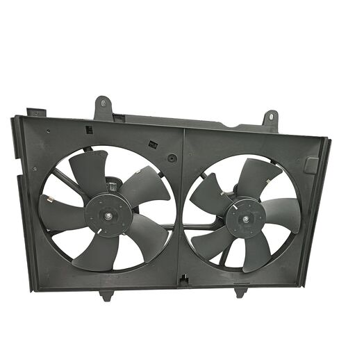 PartsFlow Engine Radiator Cooling Fan Assembly w/Shroud Assembly for 2004 2005 2006 2007 2008 2009 Nissan Quest 3.5L in Kuwait