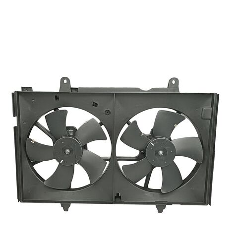 PartsFlow Engine Radiator Cooling Fan Assembly w/Shroud Assembly for 2004 2005 2006 2007 2008 2009 Nissan Quest 3.5L in Kuwait