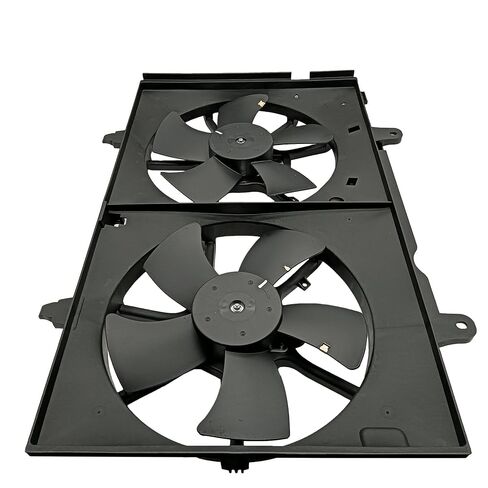 PartsFlow Engine Radiator Cooling Fan Assembly w/Shroud Assembly for 2004 2005 2006 2007 2008 2009 Nissan Quest 3.5L in Kuwait