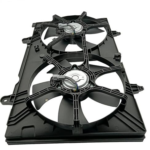 PartsFlow Engine Radiator Cooling Fan Assembly w/Shroud Assembly for 2004 2005 2006 2007 2008 2009 Nissan Quest 3.5L in Kuwait