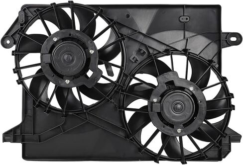 620-039 Radiator Cooling Fan Assembly for 2005-2010 for Chrysler 300,2008-2010 for Dodge Challenger,2006-2010 for Dodge Charger,2005-2008 for Dodge Magnum,Replace# 621160 in Kuwait