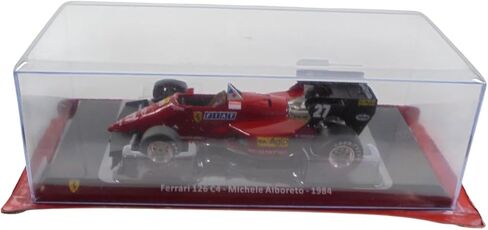 - Formula 1 Compatible with Ferrari 126 C4 Michele Alboreto 1984-1/24 Diecast Model car - GF045 in Kuwait