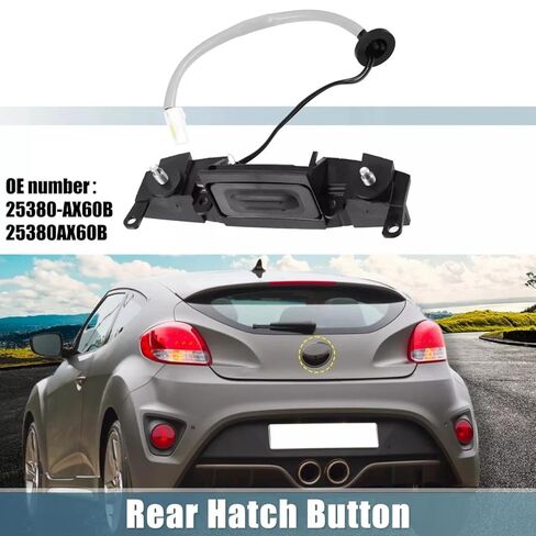 Tailgate Release Switch Compatible with Nissan Micra 20022010 Trunk Door Latch Opener Button Car Tailgate Boot Lid Opening Switch 25380Ax60B in Kuwait
