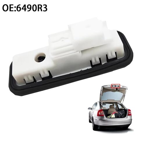 Tailgate Rear Hatch Glass for Peugeot 3008 2009-2024 for 508 2010-2024 Tailgate Boot Opener Button Rear Trunk Lid Switch Replacement 9676028380 in Kuwait