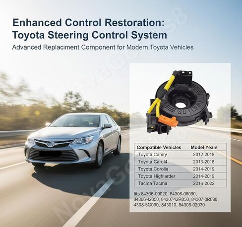 السيارات على مدار الساعة تعليق البندول سلك التوصيل الربيع لتويوتا RAV4 2013-2018، تاكوما 2016-2022، كامري 2012-2018، كورولا 2014-2019، هايلاندر 2014-2019 in Kuwait