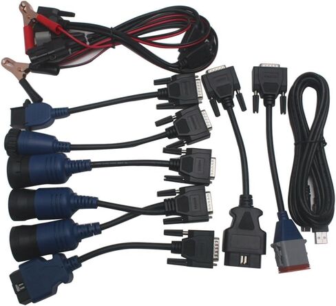 9 قطعة محولات لكابلات موصل تشخيص شاحنة الديزل NEXIQ PN 125032 USB LINK1 in Kuwait