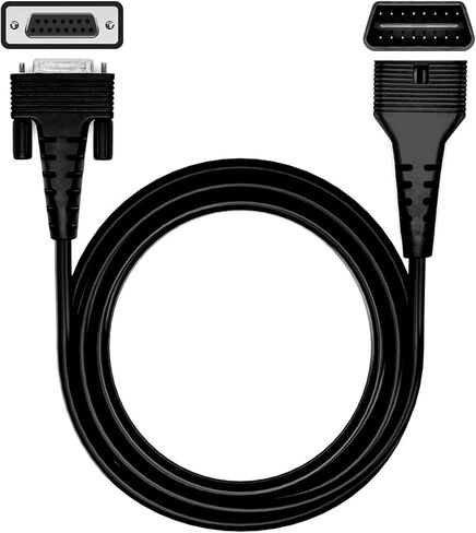 Main Cable Fit for Ancel FX2000 DB15 OBD2 Diagnostic Scanner 16-PIN Male to 15-PIN Female OBD-II Test Replacement Cable Connector Adapter - 3.9ft/120cm in Saudi Arabia