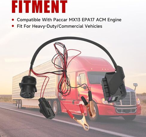Diagnostic Cable Compatible with Paccar MX13 EPA17 ACM Engine Fit for Heavy Duty/Commercial Vehicles in Saudi Arabia