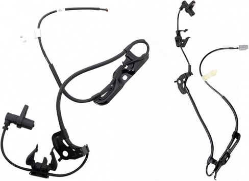 TRQ Front ABS Wheel Speed Sensor Set Compatible with 2007-2012 Lexus ES350 2007-2011 Toyota Camry in Kuwait