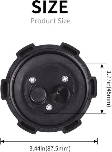51048-1133 Fuel Tank Cap Compatible with 1988-2011 Kawasaki Bayou 220 250 300 400 & 2001-2003 Lakota 300 &1997-2013 Prairie 300 400 360 Replaces# 51048-1129 51048-1127 51048-1090 in Kuwait