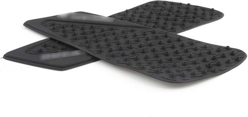 Mad Hornets Tank Traction Side Pad Gas Fuel Knee Grip Decal for Ducati 848 998 1098 1198, Black in Kuwait