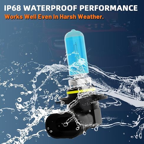 Headlight Bulbs Fit For Chevrolet Chevy Malibu 2013-2015, 9005/H10/HB3 High Beam + H11/H8/H9 Low Beam + 9140/9145 Fog Lights Halogen Bulbs, 6000K White Light, Pack of 6 in Kuwait