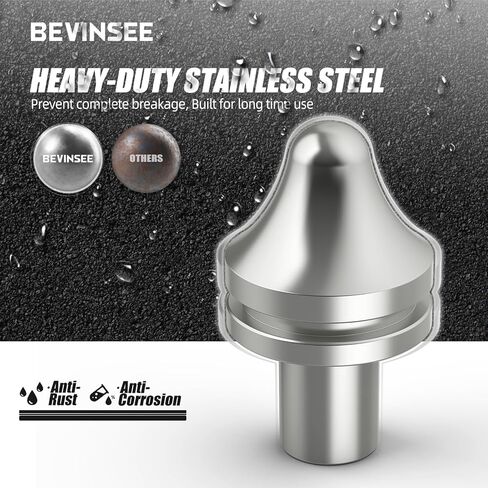 Bevinsee مخلب شوكة محور الكرة دبوس 21511223328 متوافق مع BMW E36 E46 E90 E39 E60 F10 F30 M3 M4، 323i 325i 328i 525i 530i 540i 528i، الفولاذ المقاوم للصدأ in Kuwait