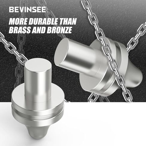 Bevinsee مخلب شوكة محور الكرة دبوس 21511223328 متوافق مع BMW E36 E46 E90 E39 E60 F10 F30 M3 M4، 323i 325i 328i 525i 530i 540i 528i، الفولاذ المقاوم للصدأ in Kuwait