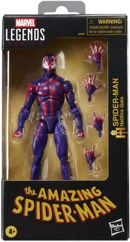 Marvel Legends Series Spider-Man Hellfire Gala X-Men: Hellfire Gala Comics 6-Inch Collectible Figure in Kuwait