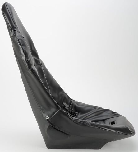 JEGS Pro High Back Vinyl Seat Cover | Black | Cover Only, Seat Available Separately | Male Snaps to Attach to Seat Available Separately |15.5 Inch Hip Width in Kuwait
