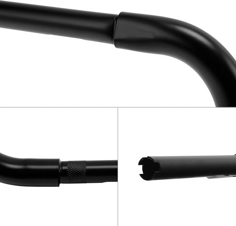 SLMOTO 16" Rise Ape Hanger 1 1/4" Handlebar Fit For Harley FLST FXST Sportster 883 1200 Black in Saudi Arabia