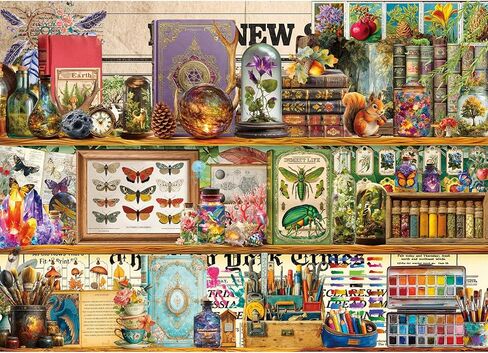 1000 Piece Puzzles for Adults,Dessert Story Jigsaw Puzzle 1000 Pieces for Adults Seniors,Challenging Family Games Holiday Party Gifts -1:1 Poster Interlock Perfectly Letter on Back in Saudi Arabia