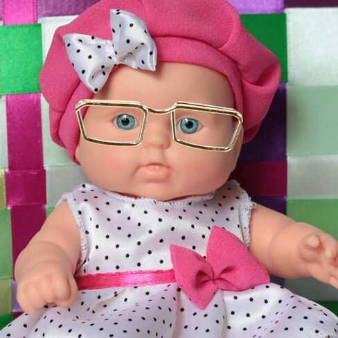 VICASKY 10 Pairs Mini Doll Dress-up Glasses Frames No Lens Decorative Eyewear Accessories for 1.25In Dolls Perfect for Doll Costumes and Gift Sets in Kuwait