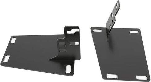 HECASA 4th to 2nd Gen Bumper Conversion Brackets Compatible with Dodge Ram 1500/2500/3500 from 94-02 2nd Gen Body (Electrophoresis Black) in Kuwait