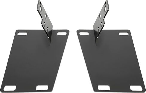 HECASA 4th to 2nd Gen Bumper Conversion Brackets Compatible with Dodge Ram 1500/2500/3500 from 94-02 2nd Gen Body (Electrophoresis Black) in Kuwait