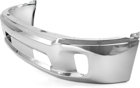 VRC Front Bumper Face Bar Compatible with 2013 2014 2015 2016 2017 2018 Dodge Ram 1500 2019-2024 Dodge Ram 1500 Classic,1PC Bumper,With Fog Light Holes,Without Sensor Holes (With Fog Light Holes) in Saudi Arabia