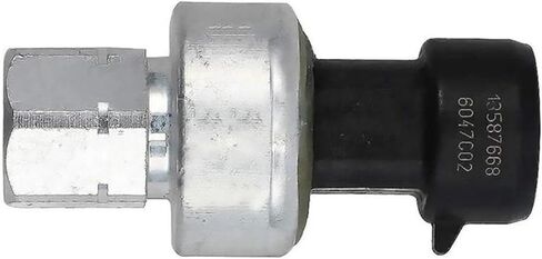 Air Pressure Sensor 2 Pcs Air Conditioning Pressure Valve Sensor Switch Black Silver Metal+Plastic for Espace 19842014 in Kuwait