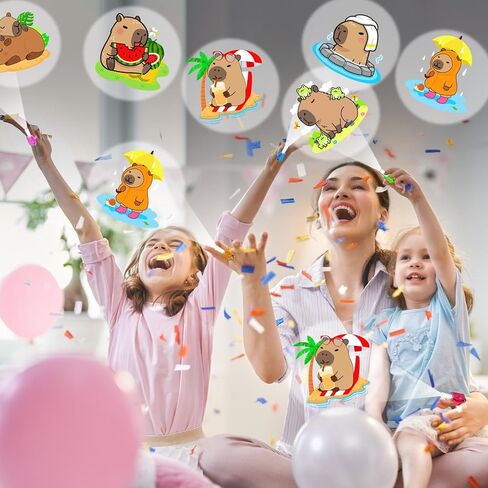 36Pcs Capybara LED Finger Lights Animal Party Favors Glow in the Dark Light Up s Capybara Themed s Bulk for Birthday Party Favors Treasure Box Goodie Bag Stuffer Birthday Gifts Prize in Saudi Arabia