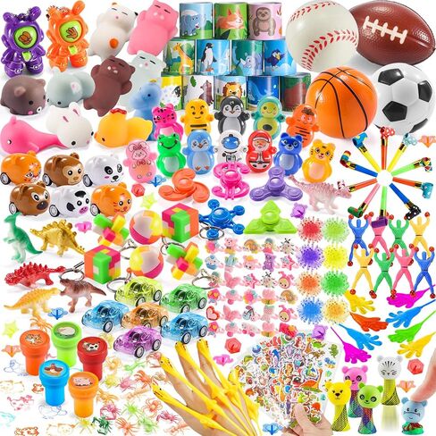 Party Favors for Kids Goodie Bags Stuffers, Treasure Chest for Kids Prize Box Toys for Classroom 8-12 4-8, Bulk Small Toys for Boys Girls Birthday Pinata Gift Bag Fillers 3-5 in Kuwait