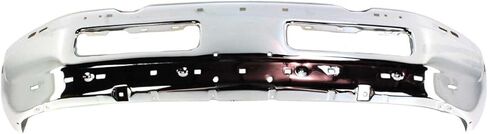 Front Bumper Chrome + Upper & Lower Cover + Valance + Outer Brackets + Fog Lamp Left Driver & Right Passenger Side Direct Replacement For 1994-2001 Dodge Ram 1500/1994-2002 Ram 2500 3500 in Saudi Arabia