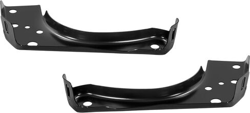 KUAFU Front Bumper Bracket Compatible with 1997-2002 Dodge Ram 1500 2500 3500 Replacement for CH1066111 CH1067111 55076778AB 55076779AB Steel Electrophoresis Primed Black Inner Left & Right Side in Kuwait