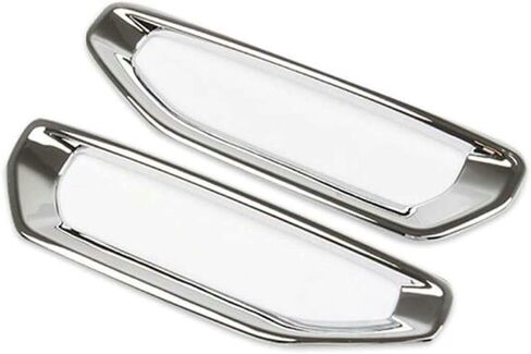 1Pair Chrome Front Bumper Fog Bumper Cover Trims Molding for GMC Sierra 2014 2015 2016 2017 2018 in Kuwait