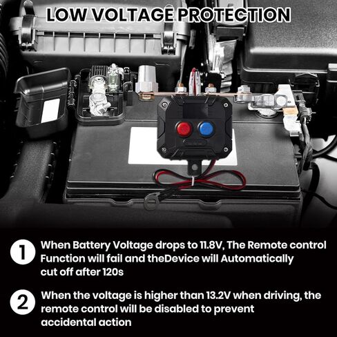 Kill Switch for Car with Voltage Display,12V/24V,200A,Anti Theft,Cut Off Battery Switch for Automotive Car Boat in Saudi Arabia